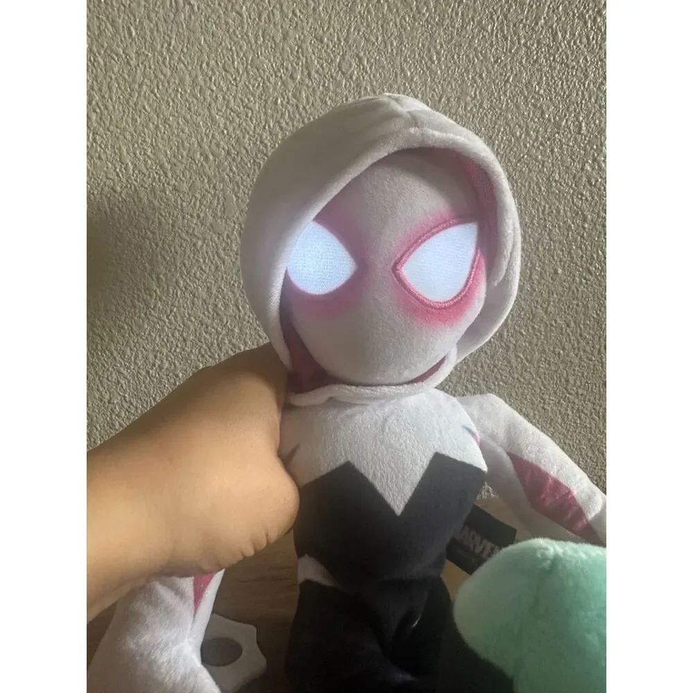 Marvel Spider Man City Swinging Ghost Spider Lighting Plush